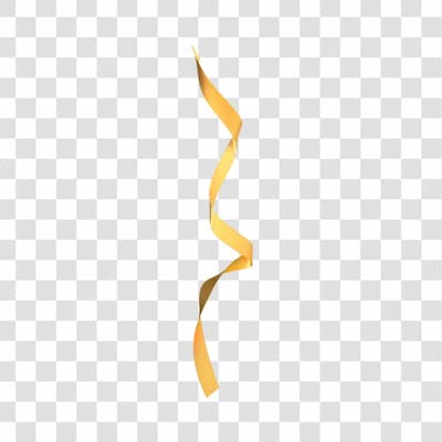 Fita Dourada De Cetim Png Com Fundo Transparente