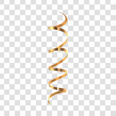 Fita Dourada De Cetim Png Com Fundo Transparente