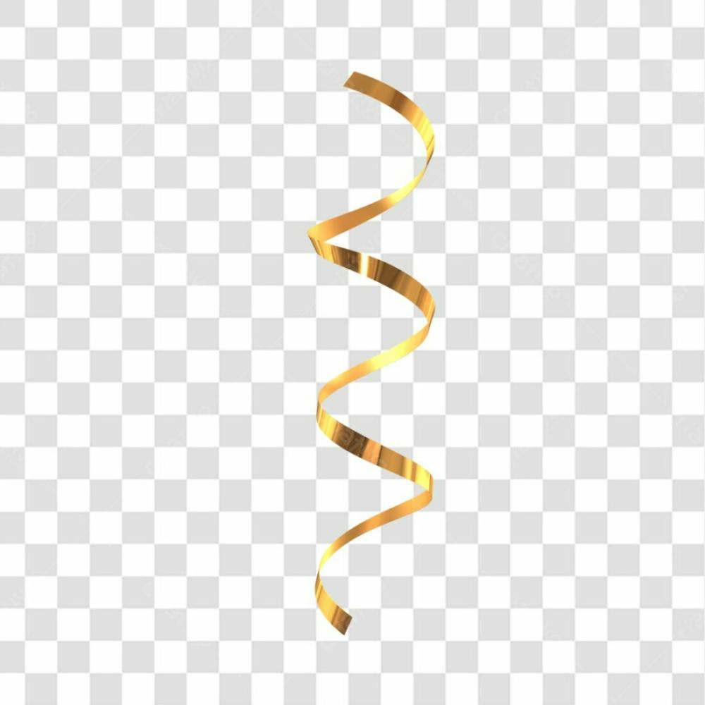 Fita Dourada De Cetim Png Com Fundo Transparente