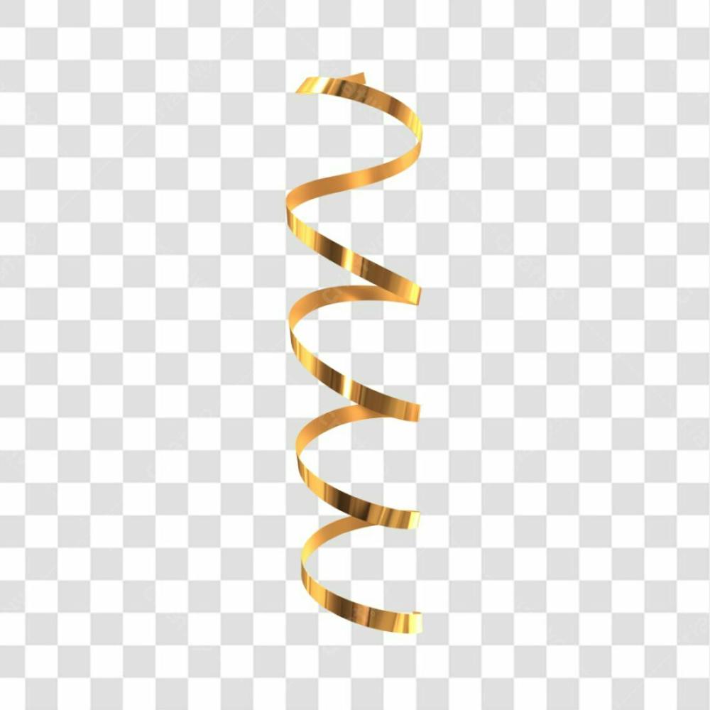 Fita Dourada De Cetim Png Com Fundo Transparente