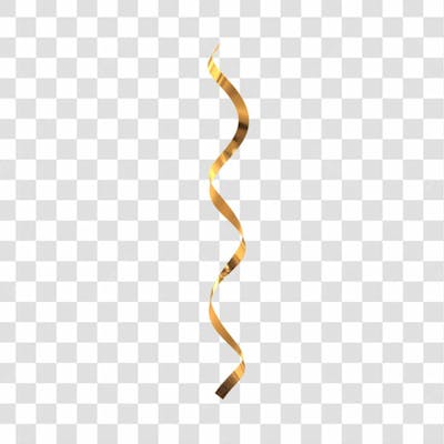 Fita Dourada De Cetim Png Com Fundo Transparente