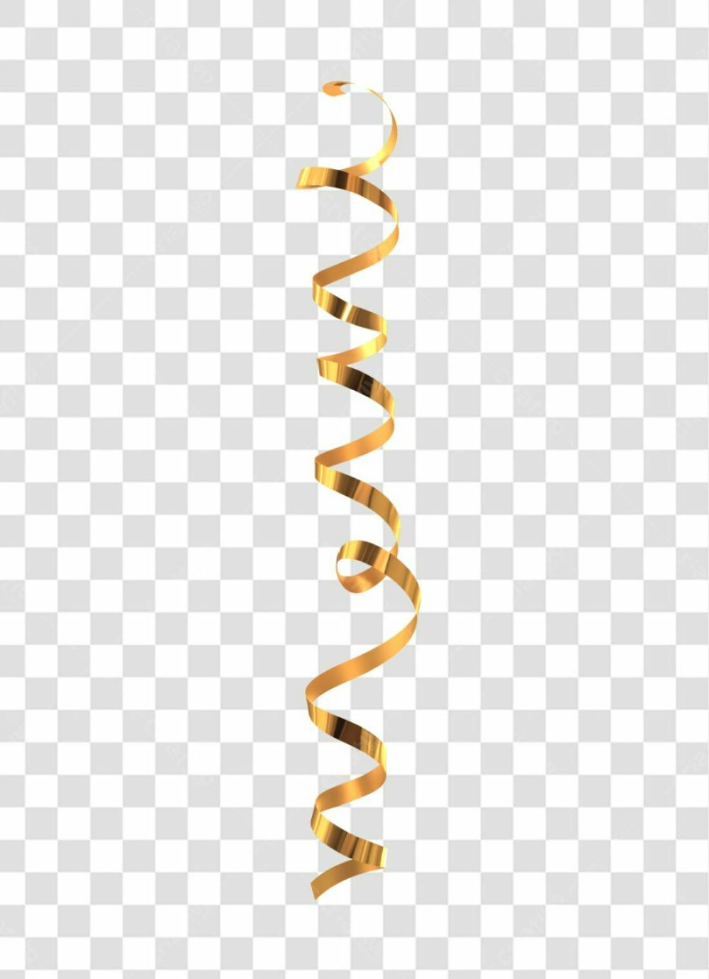 Fita Dourada De Cetim Png Com Fundo Transparente