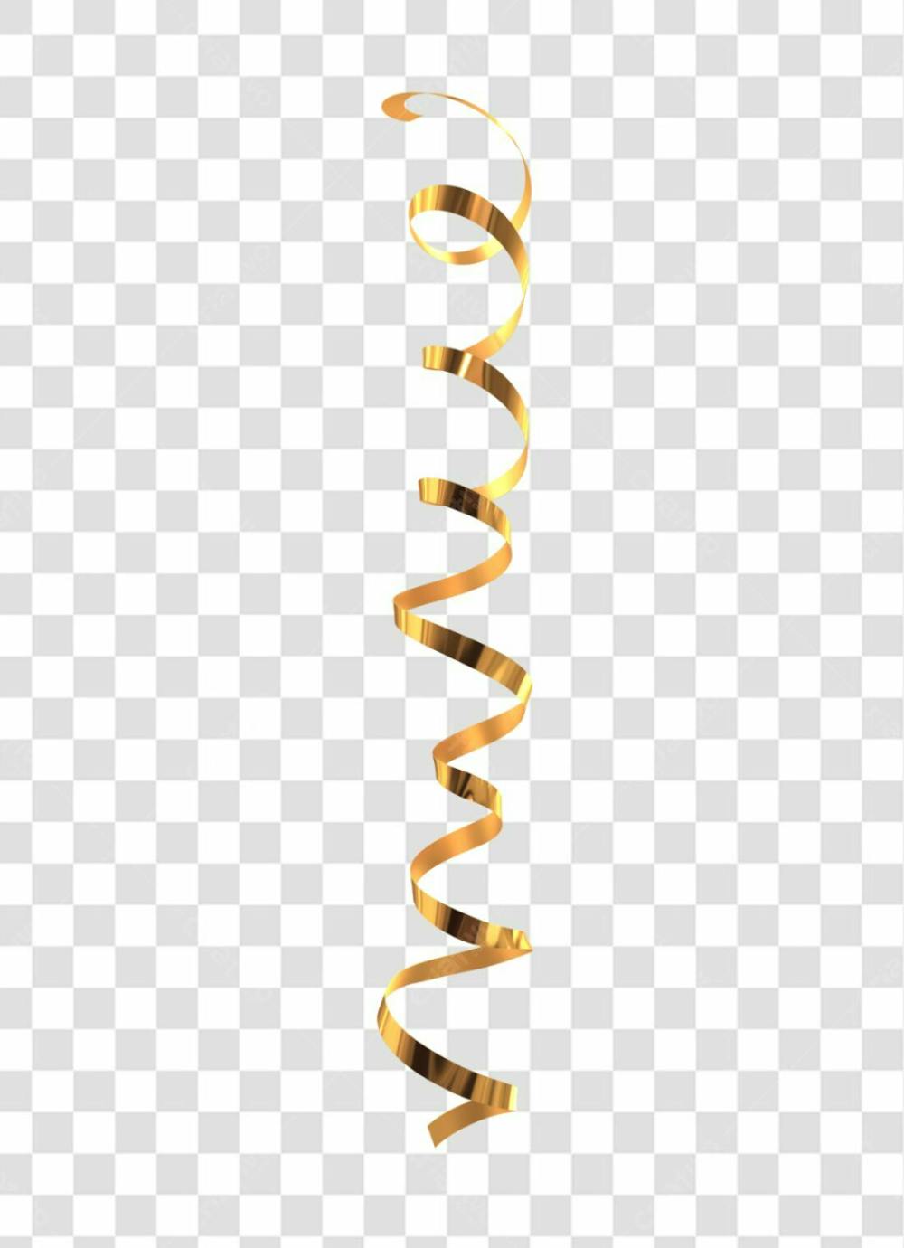 Fita Dourada De Cetim Png Com Fundo Transparente