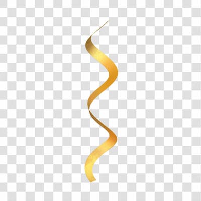 Fita Dourada De Cetim Png Com Fundo Transparente