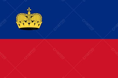 Liechtenstein Latest Country Original Flag