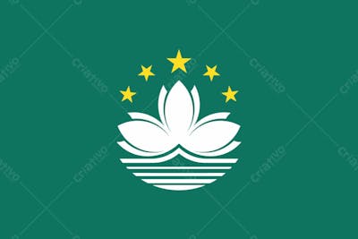 Macau Macao Latest Country Original Flag