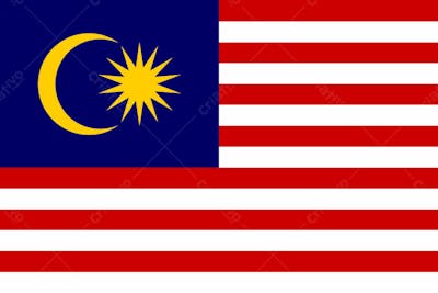 Malásia Latest Country Original Flag