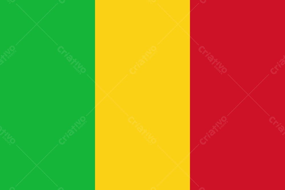 Mali Latest Country Original Flag