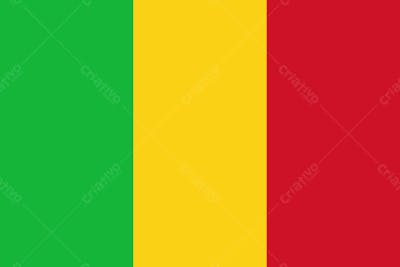 Mali Latest Country Original Flag