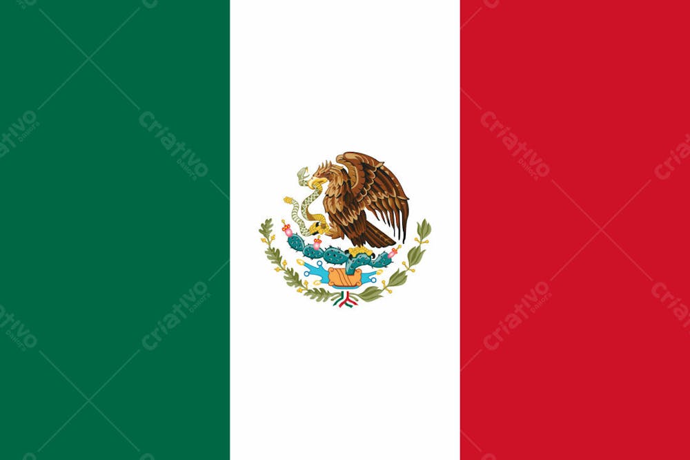 México Latest Country Original Flag