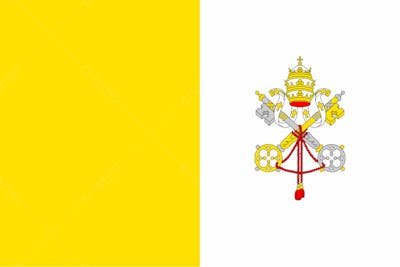 Vaticano Latest Country Original Flag