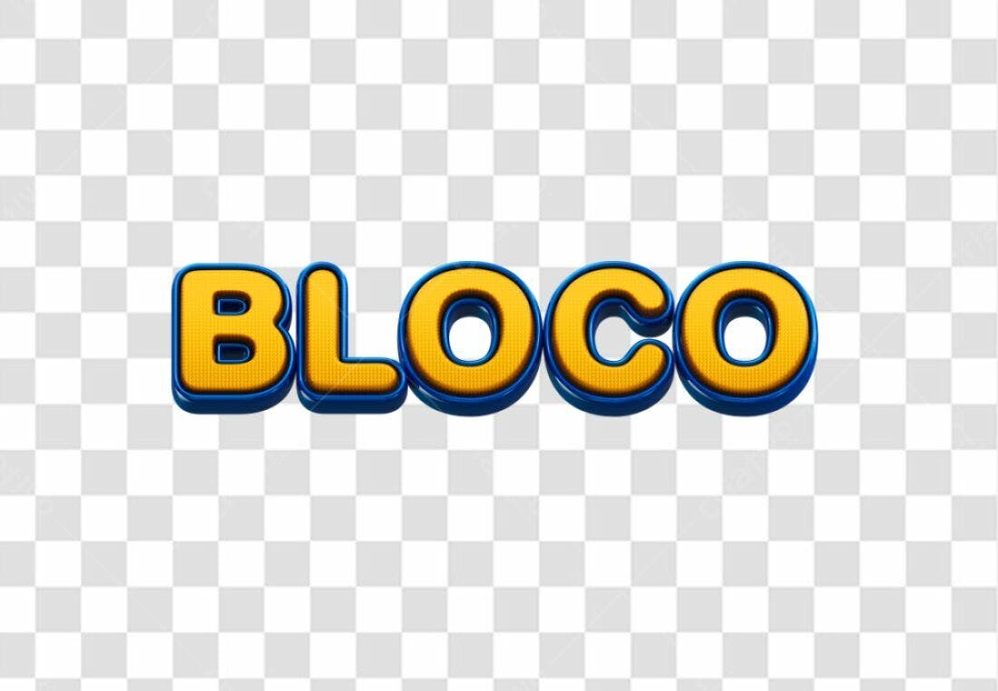 Icone Bloco Carnaval PNG com fundo transparente