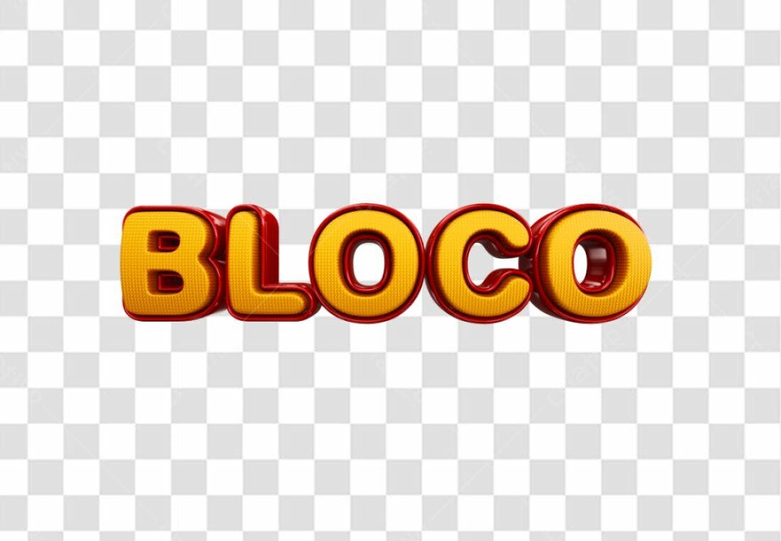 Icone Bloco Carnaval PNG com fundo transparente