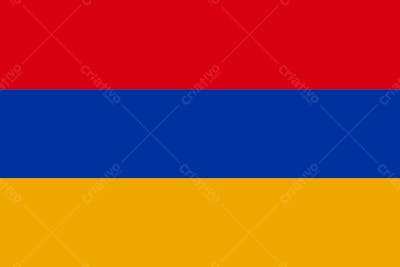 Armênia Latest Country Original Flag