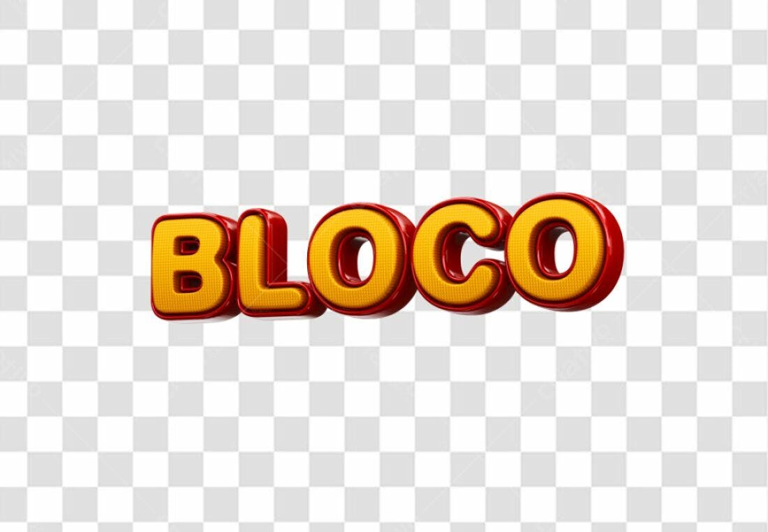 Icone Bloco Carnaval PNG com fundo transparente