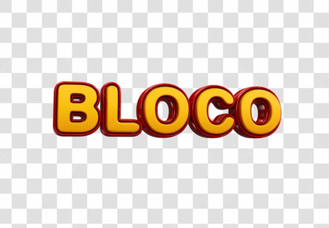 Icone Bloco Carnaval PNG com fundo transparente