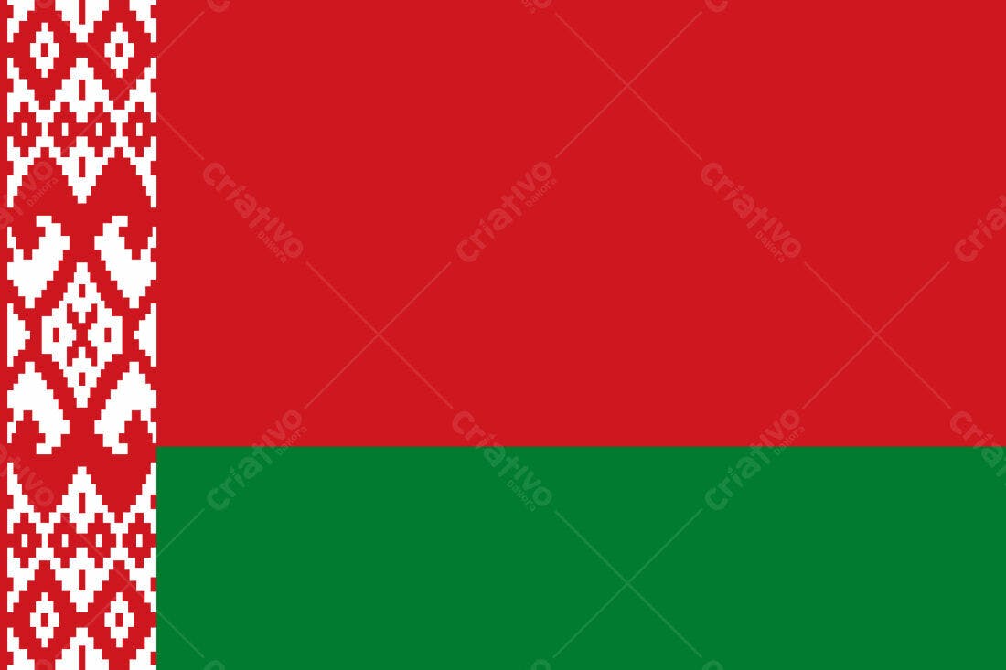 Bandeira da Bielorrússia padrão