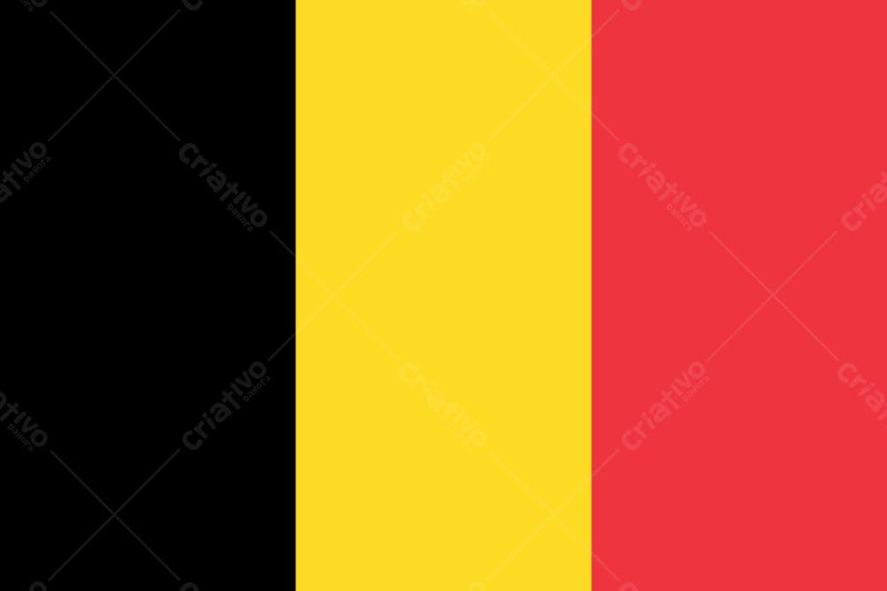 Bélgica Flag Latest Country Original Flag