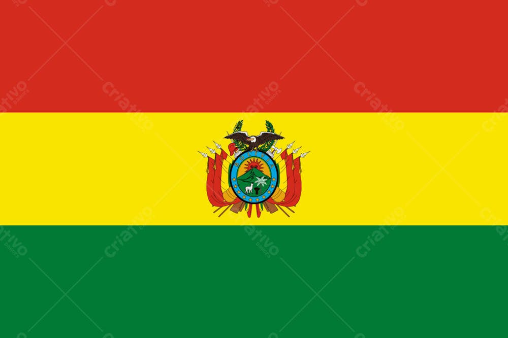 Bolívia Latest Country Original Flag