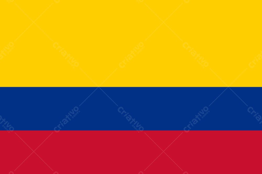 Colômbia Latest Country Original Flag