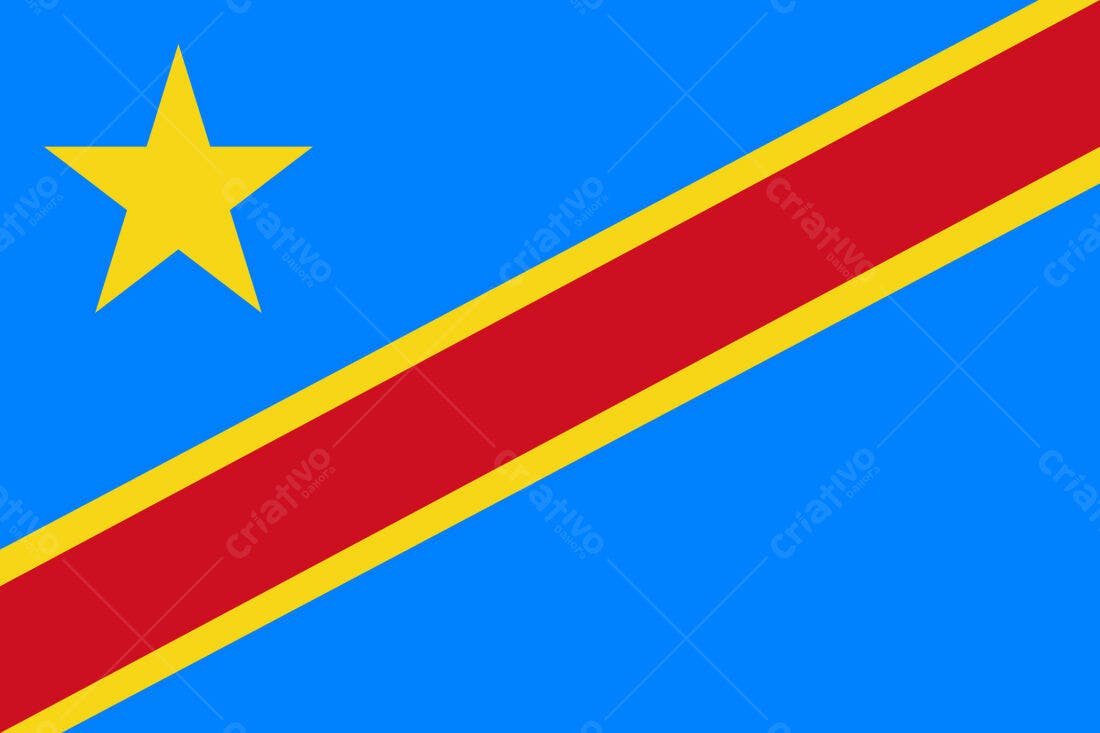Bandeira da República Democrática do Congo