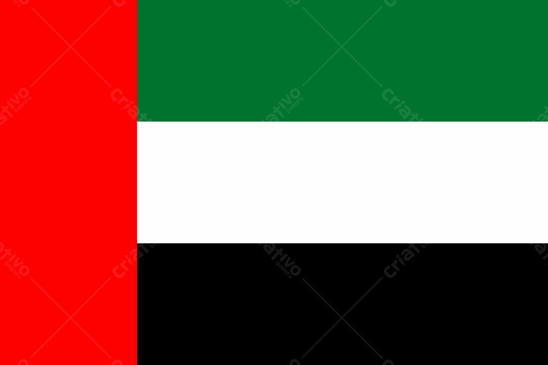 Bandeira dos Emirados Árabes Unidos