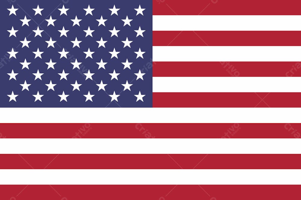 Estados Unidos Da América Latest Country Original Flag