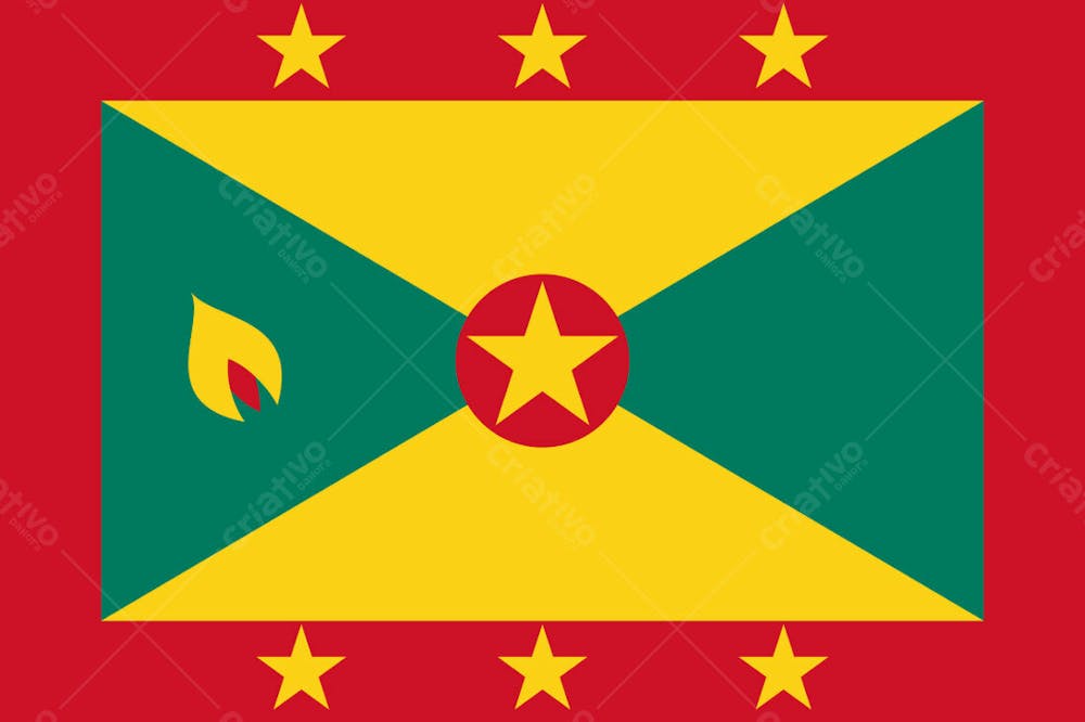 Granada Latest Country Original Flag