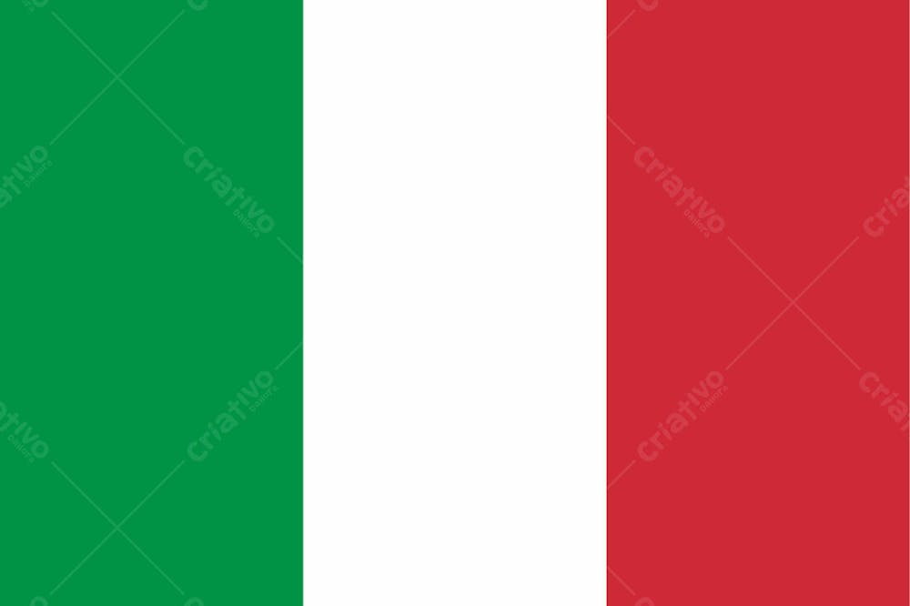Itália Latest Country Original Flag
