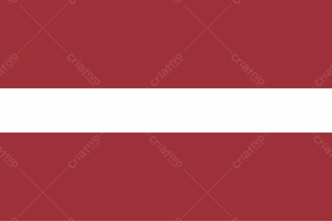 Bandeira da Letônia fundo vermelho e branco