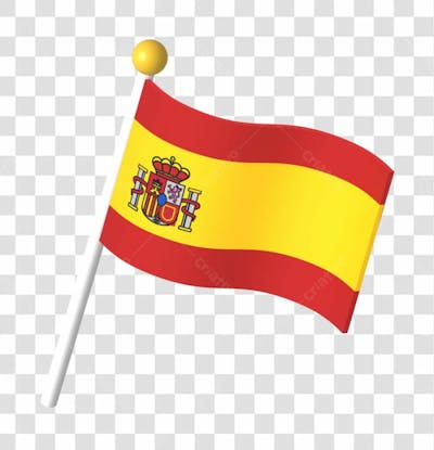 Espanha 3D Flag Of Country