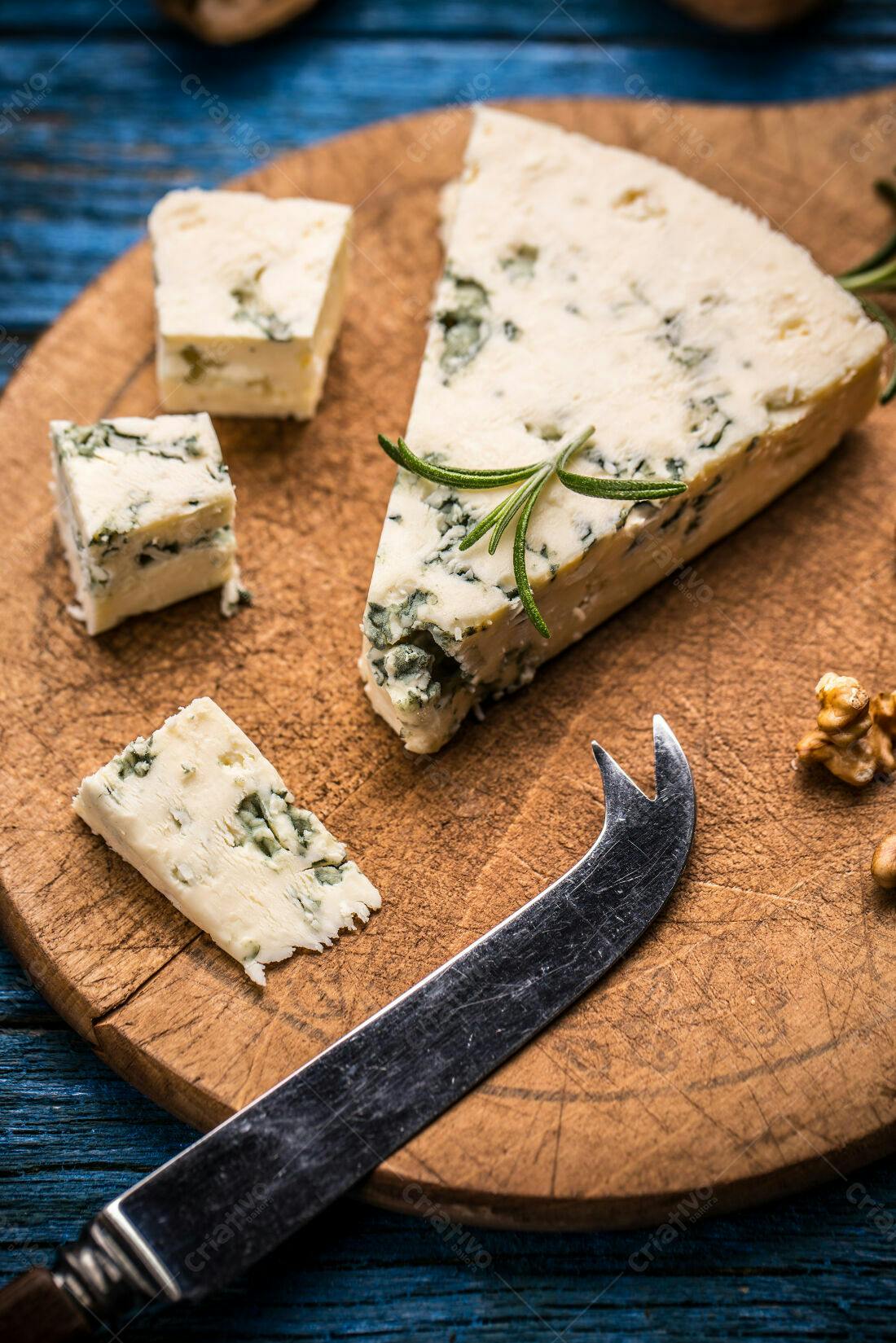 Queijo Gorgonzola com Alecrim e Nozes