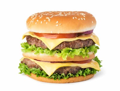 Imagem De Alimentos E Vegetais Fundo Branco