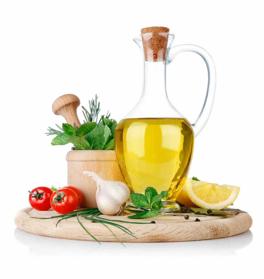 Azeite ervas e temperos cozinha italiana