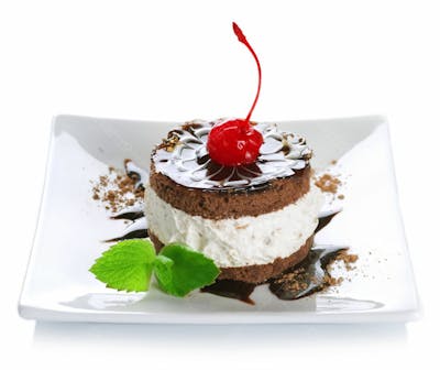 Sobremesas Sorvetes Doces Chocolate Imagem Alta Resolução 4K