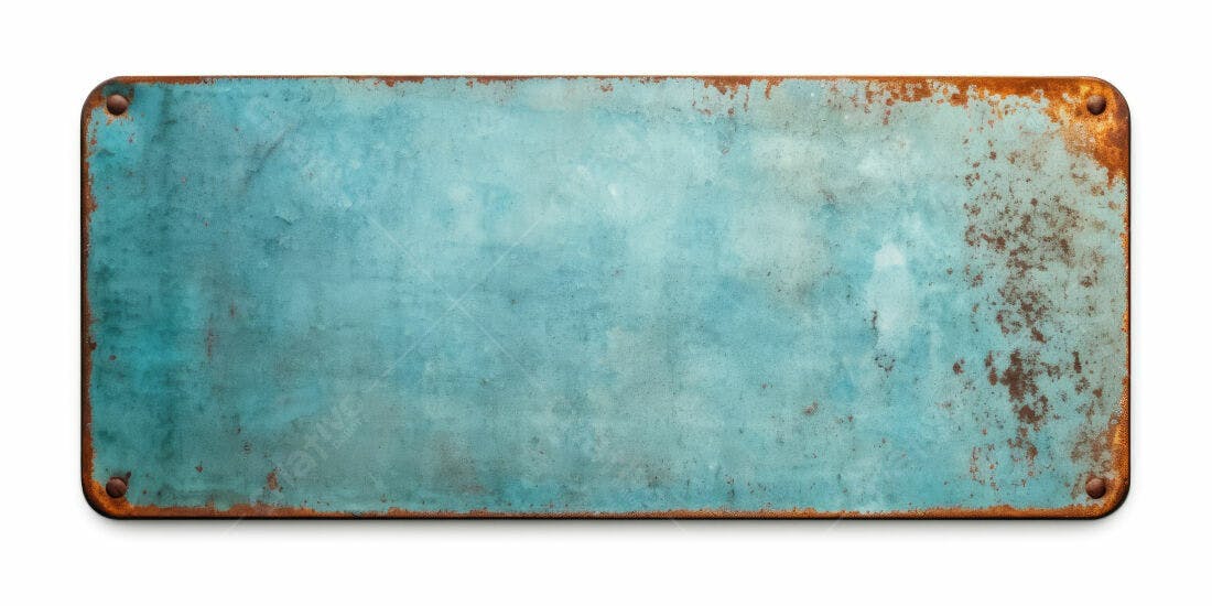Textura Metálica Azulada Envelhecida para Fundo