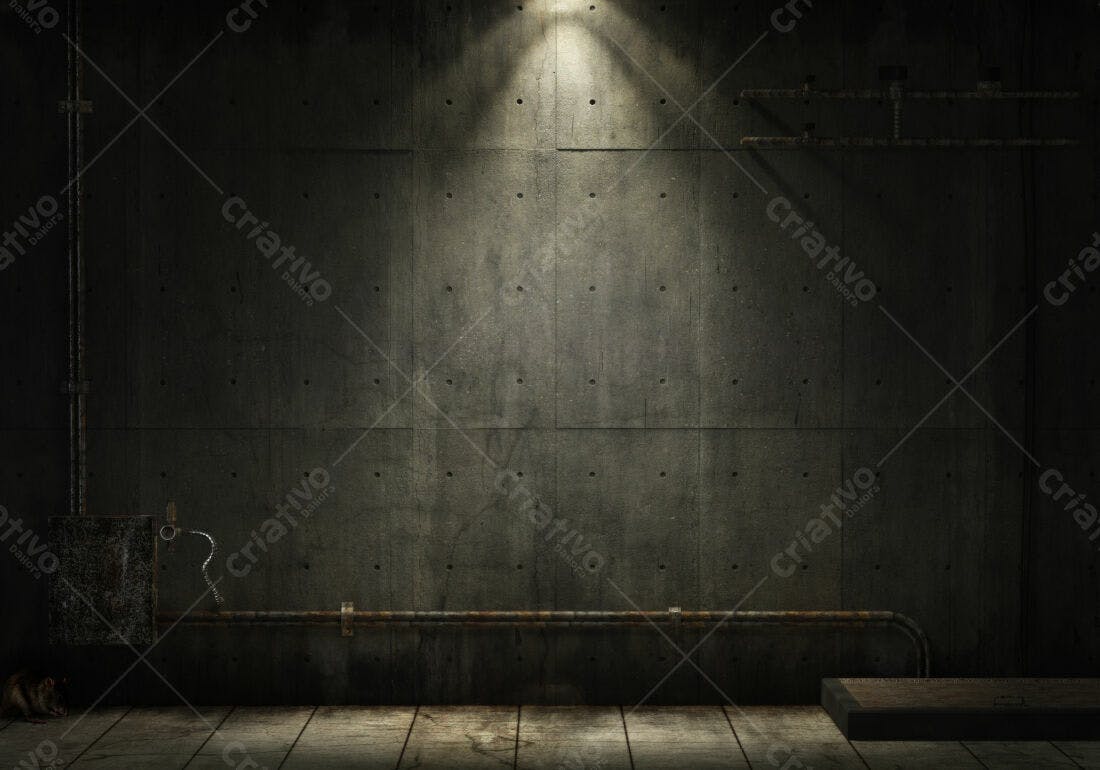 Textura Concreto Escuro para Fundo Industrial