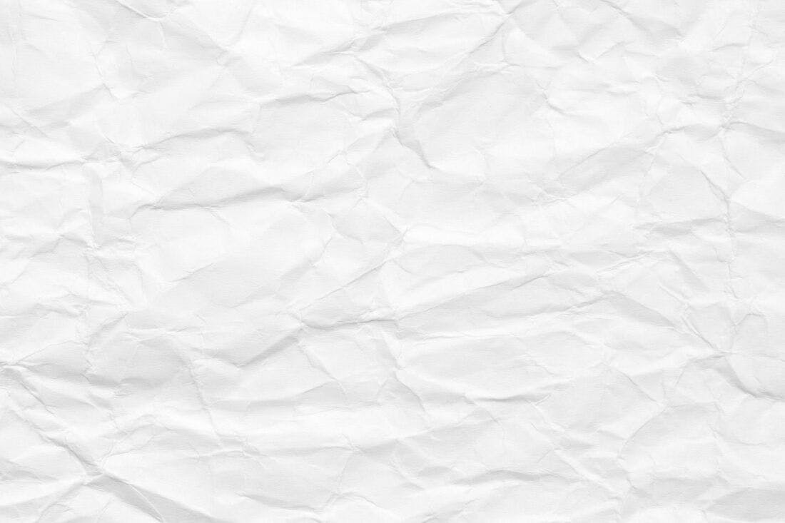 Textura Papel Amassado Branco para Fundo