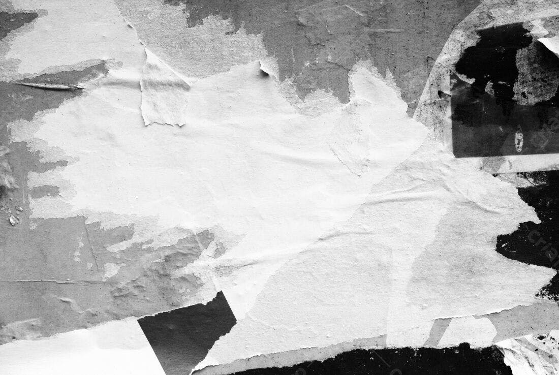 Textura Papel Rasgado para Fundo Vintage