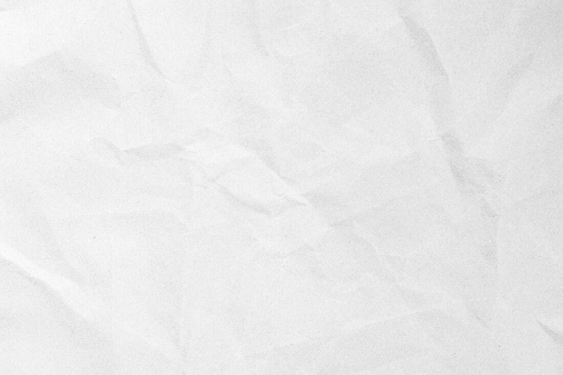 Textura Papel Amassado Branco para Fundo