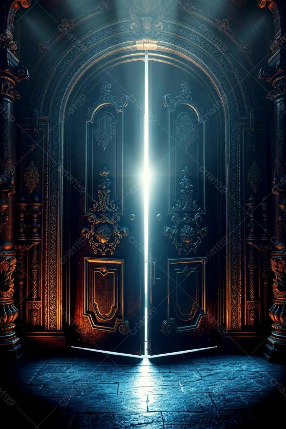 Imagem De Uma Grande Porta Aberta Hd