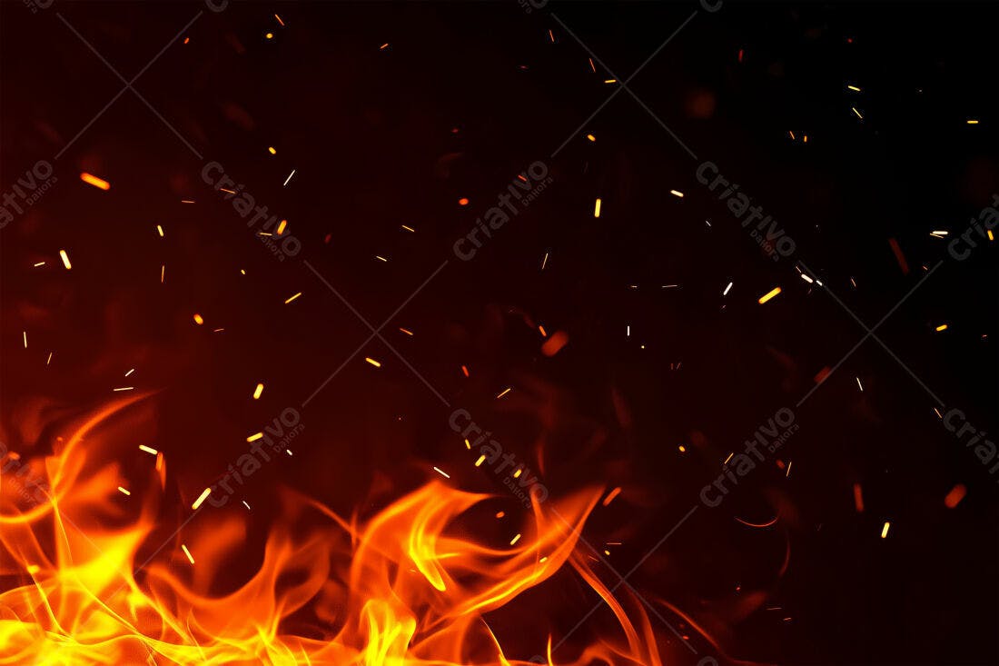 Textura Fogo Chamas para Fundo