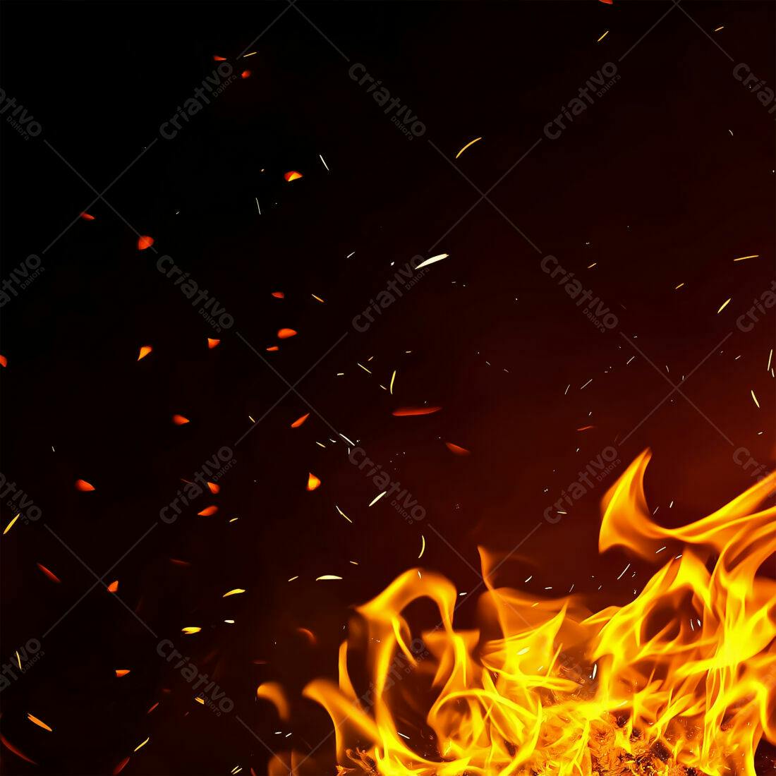 Textura Fogo Chamas para Fundo