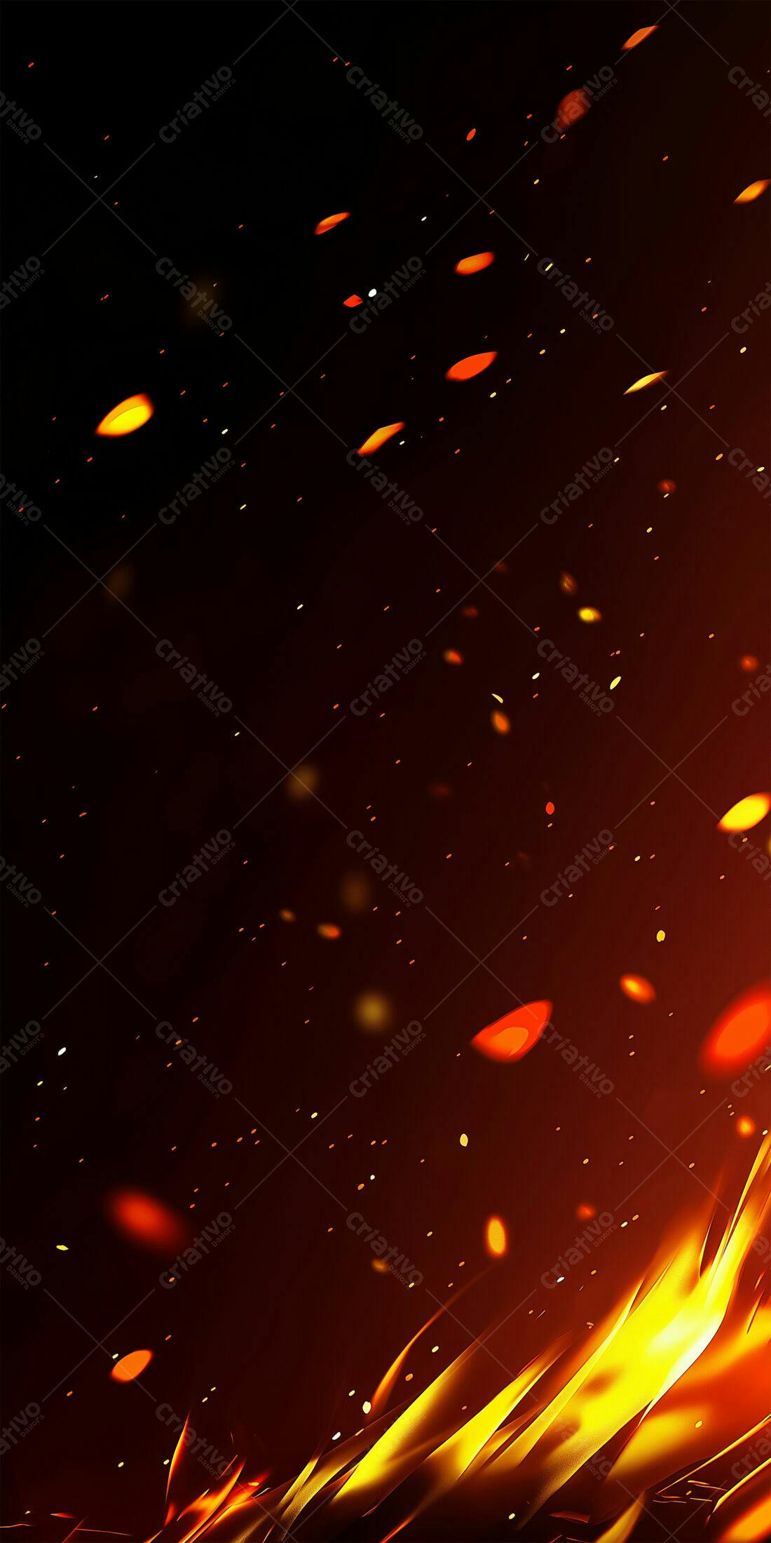 Textura Fogo Chamas para Fundo