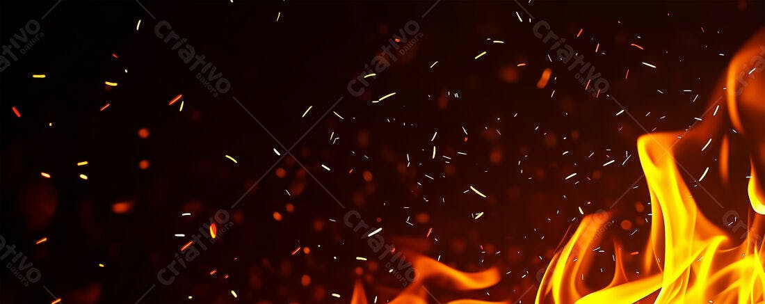 Textura Fogo Chamas para Fundo