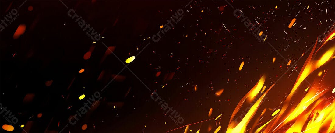 Textura Fogo Chamas para Fundo