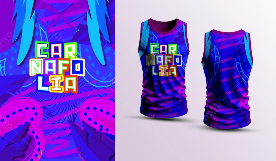 Padrão vetorial Carnaval: cores vibrantes e estilo retrô para estampas