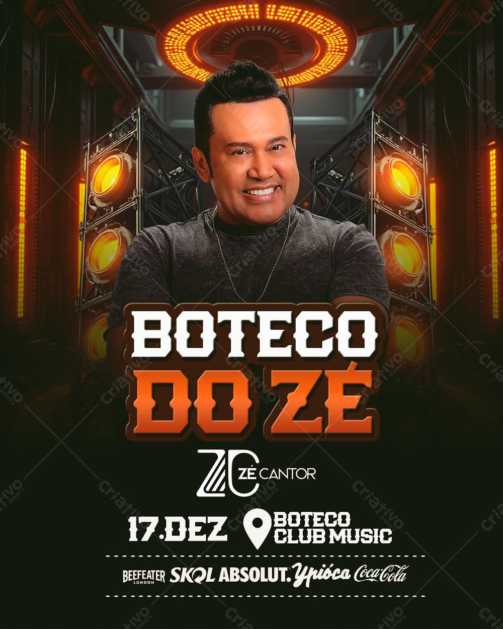 Flyer Boteco Do Zé