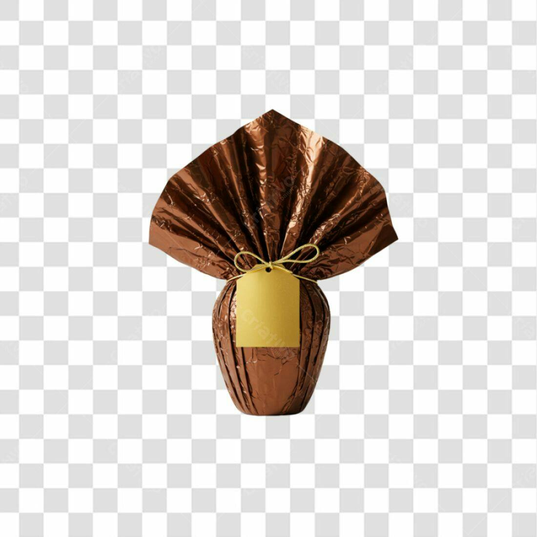 Icone Páscoa Ovo de Chocolate PNG com fundo transparente