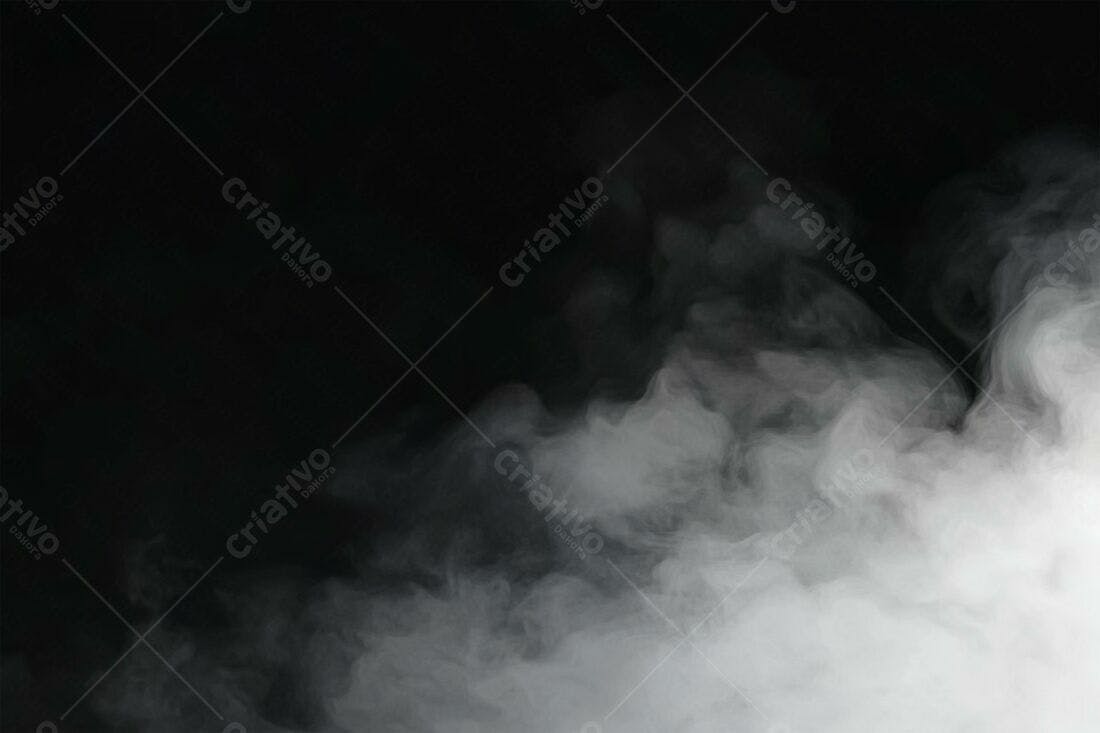 Textura Fumaça Branca para Fundo Escuro